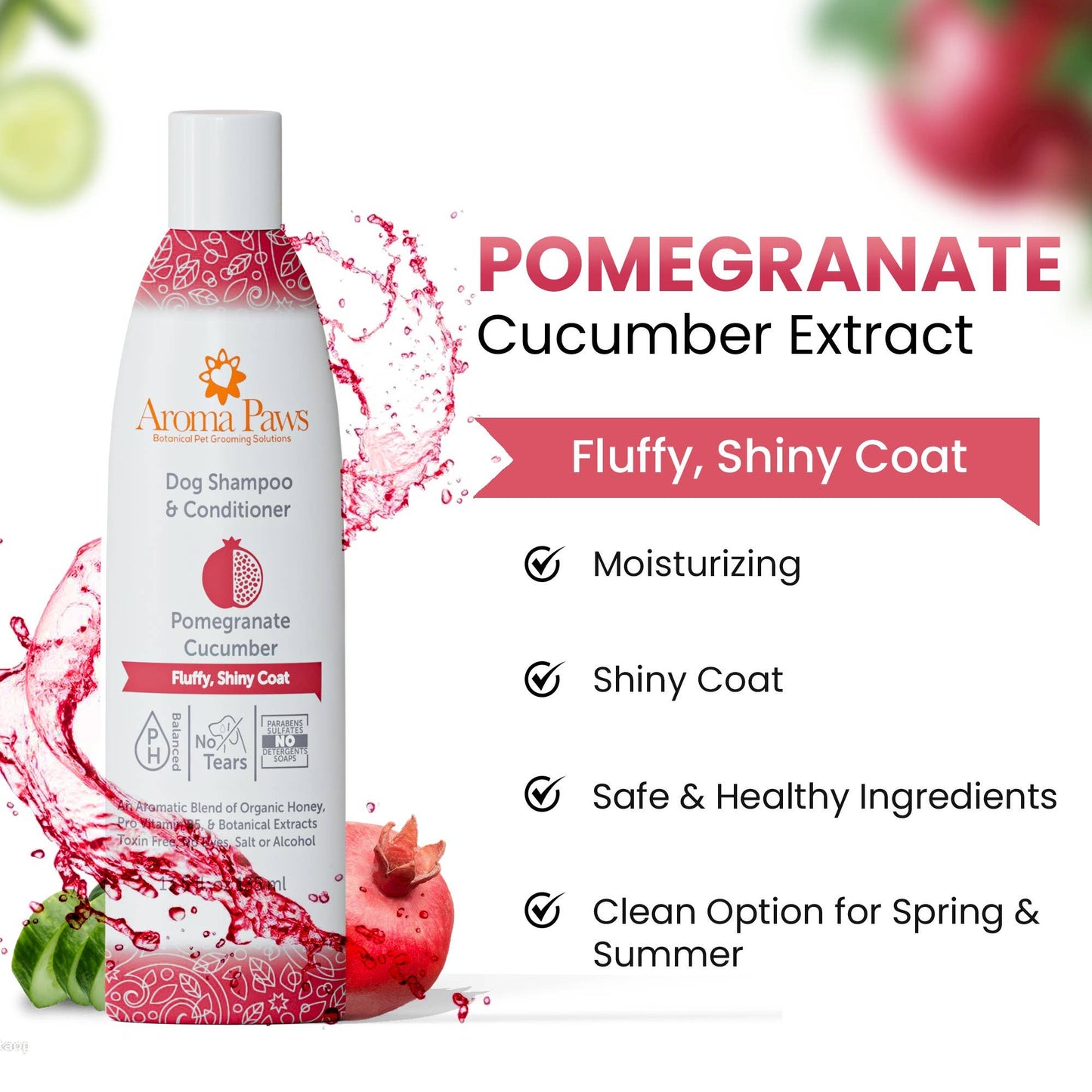 13.5 Oz. Shampoo Pomegranate Cucumber