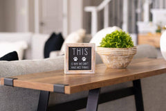 This is Why Reverse Wood Sign Frame