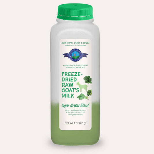 Super Greens Blend Freeze-Dried Raw Goat Milk Topper