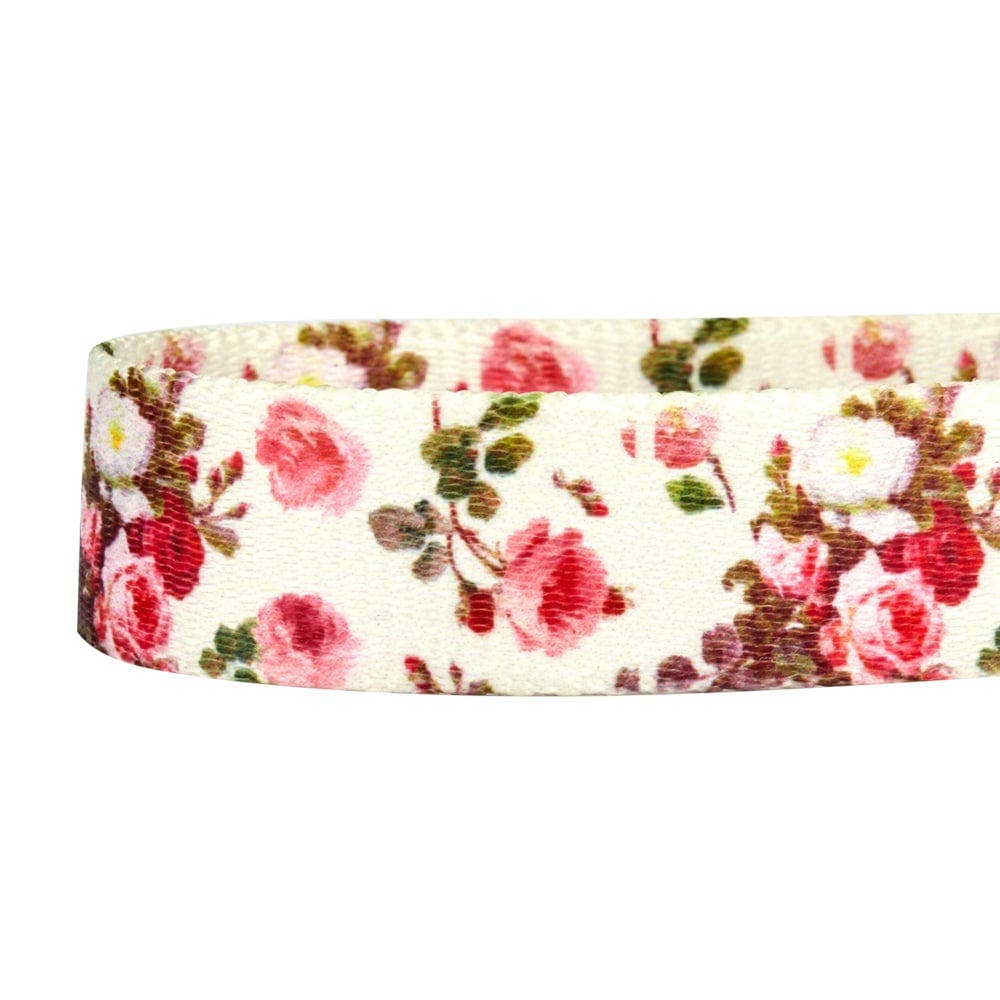 🌹 Floral Rose Dog Leash – Stylish, Durable & Versatile