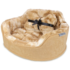 Princess Bed with Bone Pillow