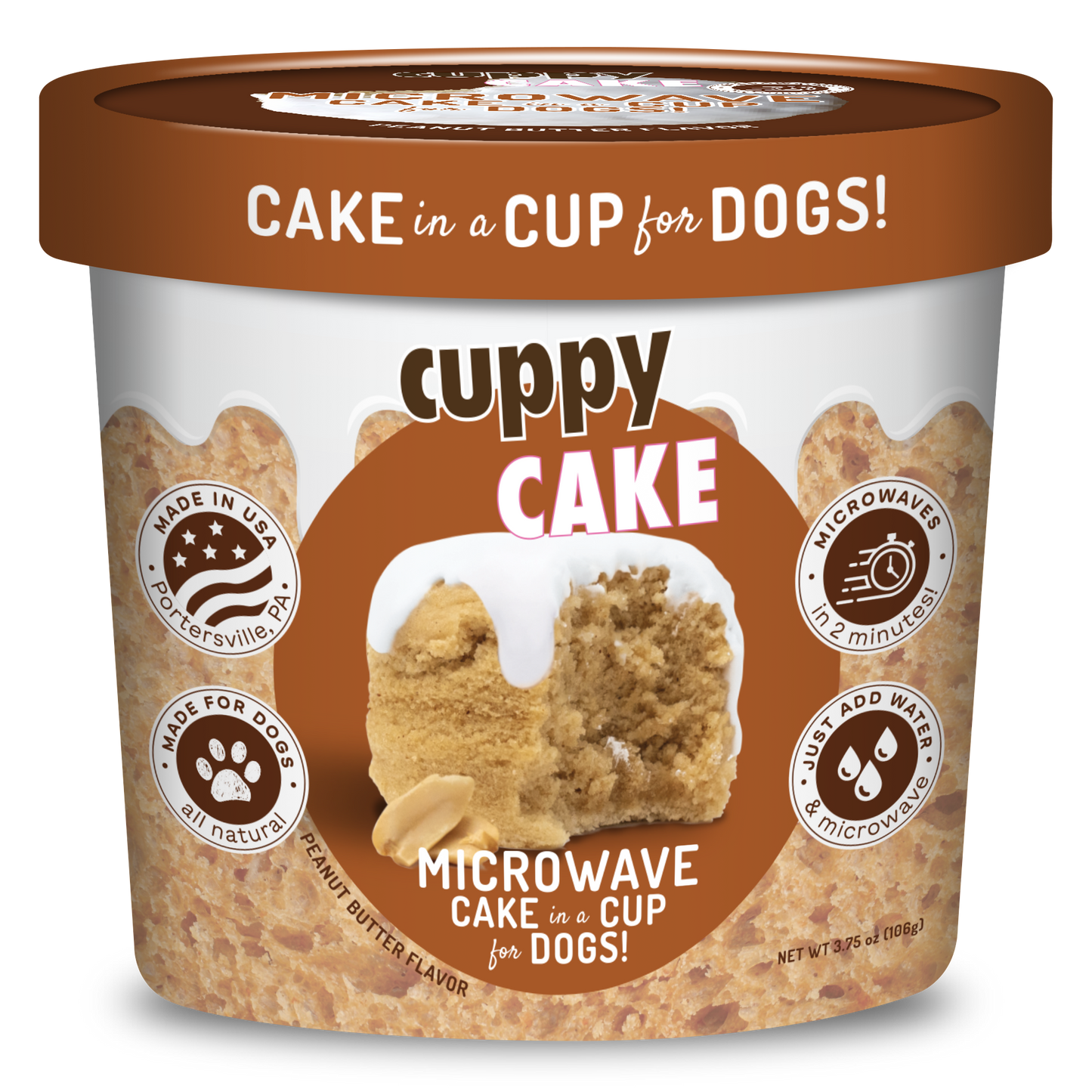 🧁🎉🐶 Cuppy Cake™ Birthday Cake Mix for Dogs 🎂🐾