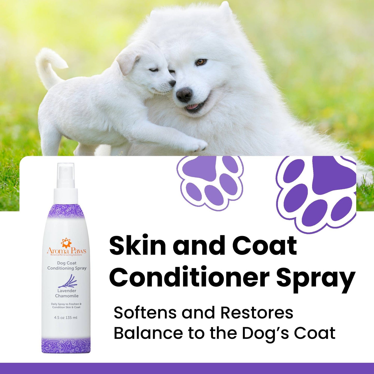 🌸Lavender Chamomile Dog Coat Spray 4.5oz