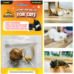Nutties for CATS - natural ball