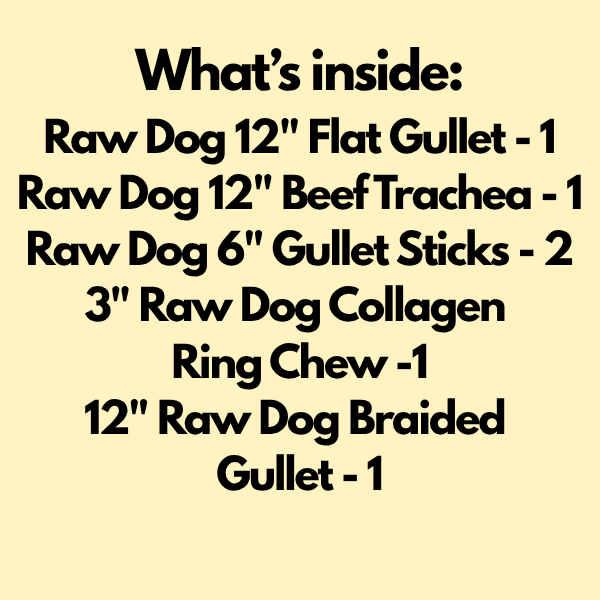 The Ultimate Big Dog Natural Chew Sampler