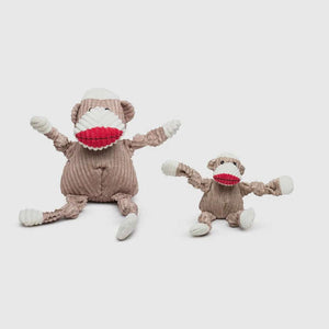 Stuey Sock Monkey Knottie® Plush Dog Toy