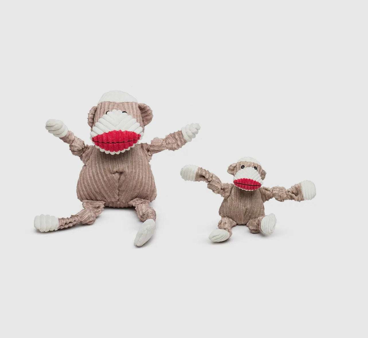 Stuey Sock Monkey Knottie® Plush Dog Toy