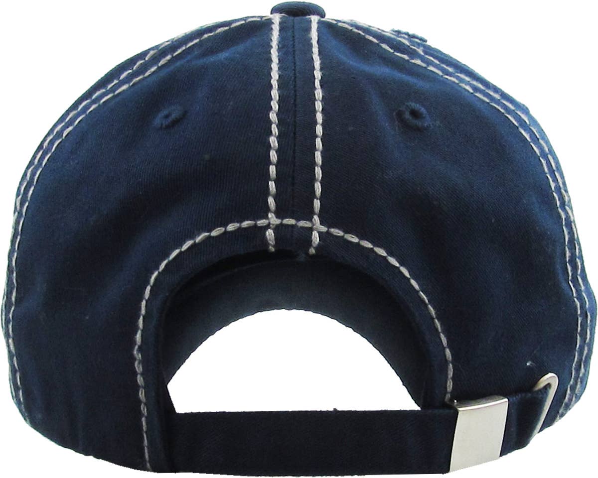 🧢✨Flat Patch Vintage Cap