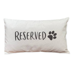 Reserved (Paw) - Canvas Pillow