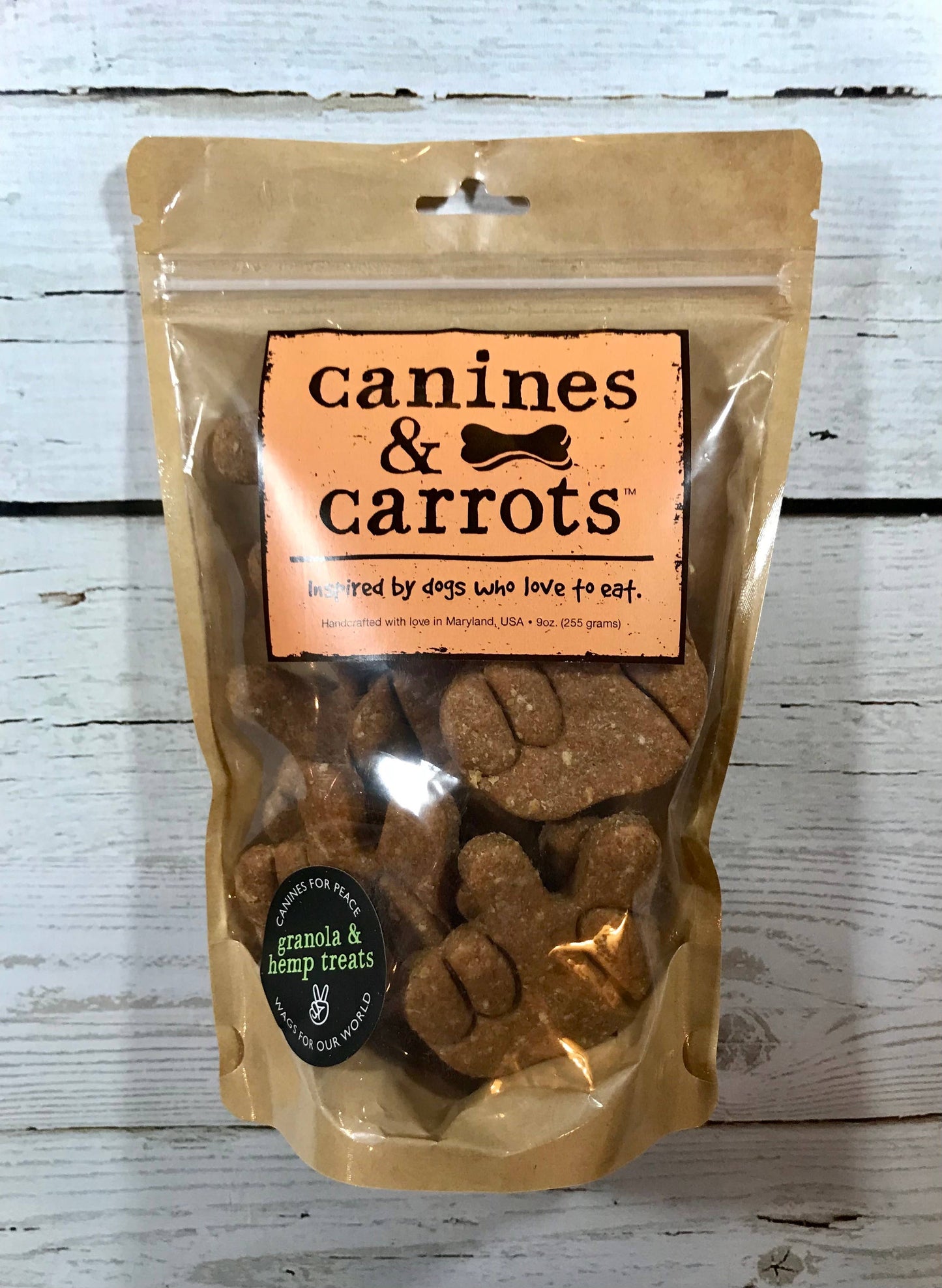 CANINES & CARROTS Vegan Dog Treats