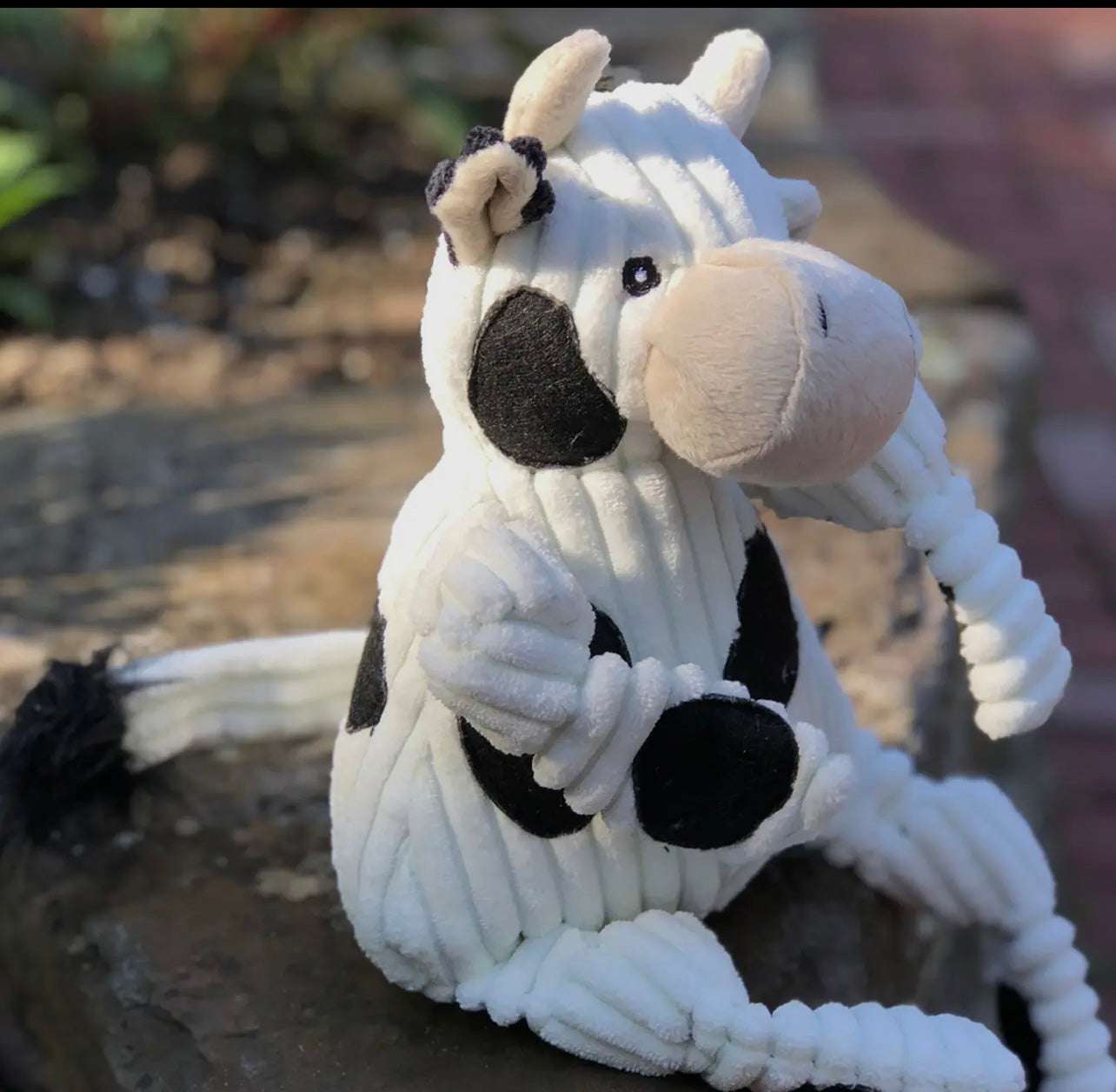 Dottie Cow Knottie® Plush Dog Toy