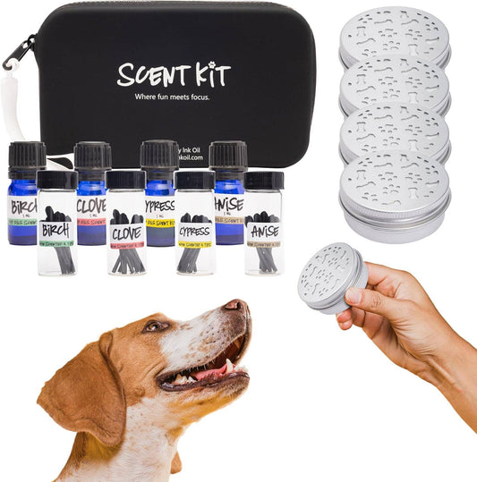 🐶👃 Pup Oils Beginner Scent Work Starter Kit – Portable Nose Work Training Set