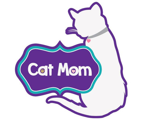 3" Sticker- Cat Mom