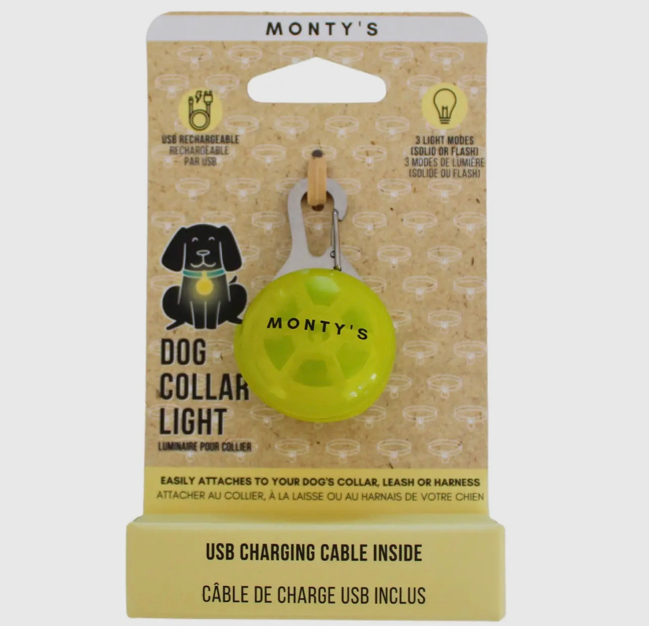 USB Rechargeable Dog Collar/ Harness Light