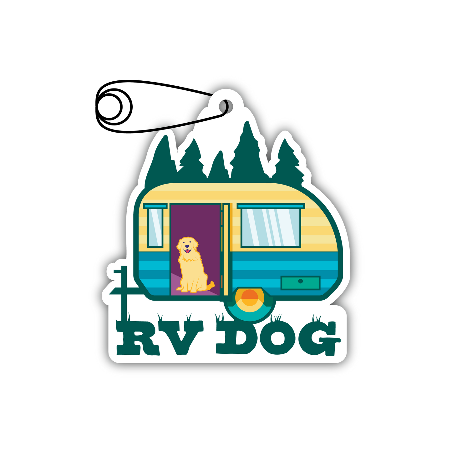 🚗🌿Air Freshener - RV Dog