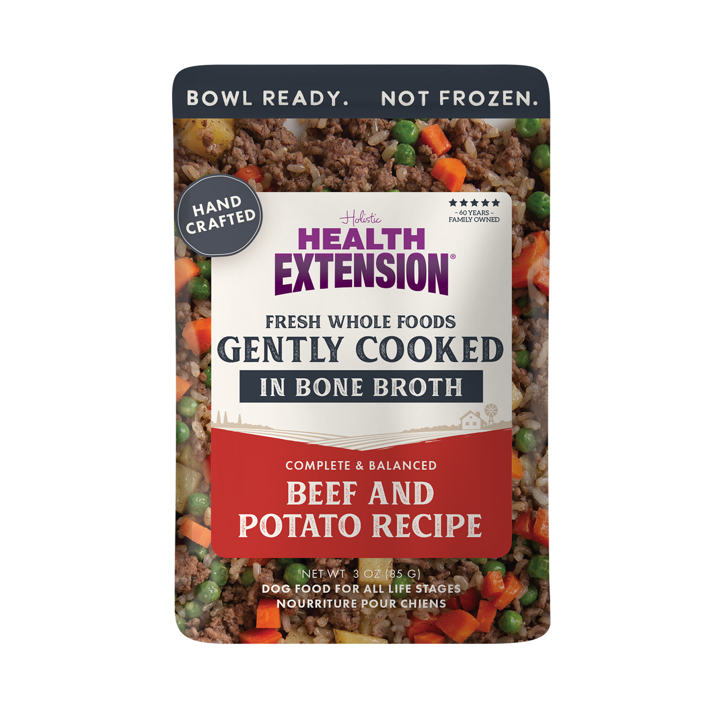 Gently Cooked Beef & Potato Pouches for Dogs