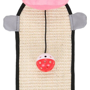 Eco-Natural Sisal Scratcher & Toy
