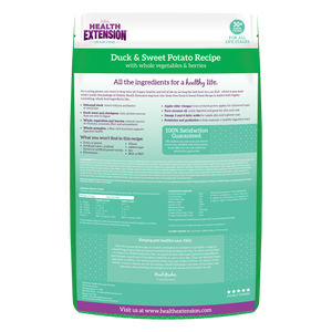 Grain Free Duck, Veg, Berries