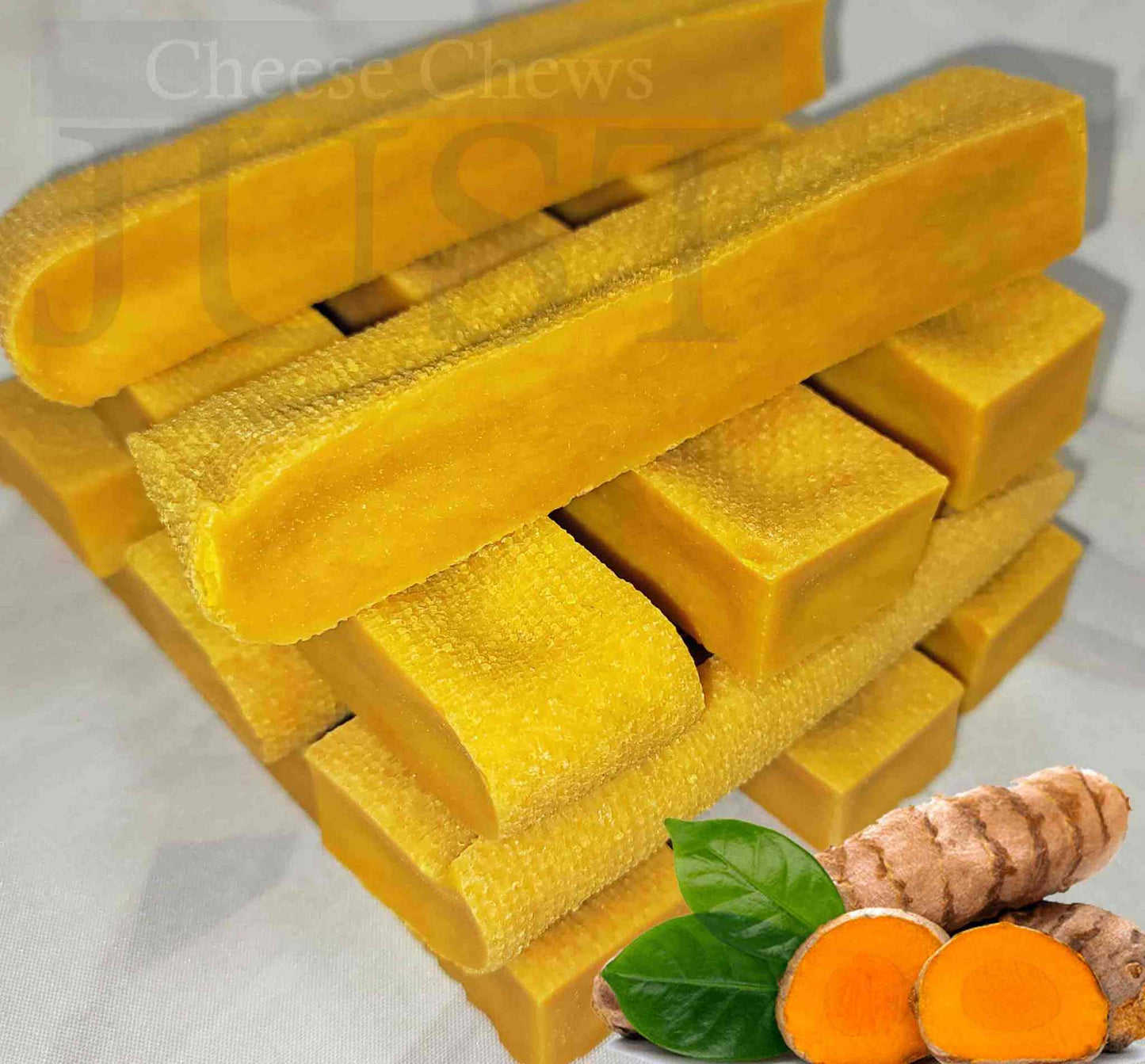 🧀🐾Dog cheese chew. Turmeric (S) ea