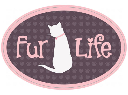 Fur Life (CAT) Sticker