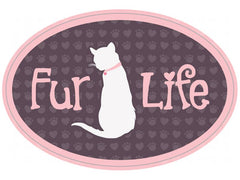 Fur Life (CAT) Sticker