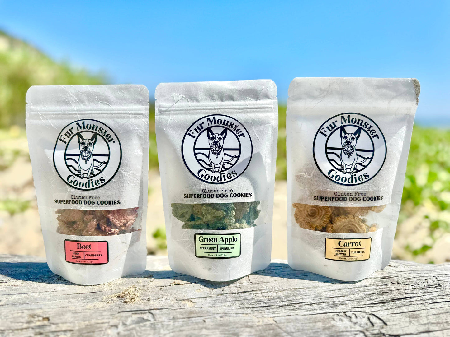 🍏🌿 Superfood Green Apple Dog Cookies – Fresh Breath & Wellness Treats for Dogs 🐶💚