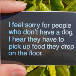 I Feel Sorry Vinyl Sticker