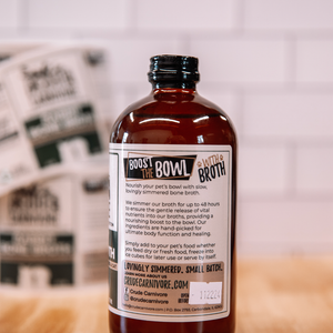 16oz Rabbit Bone Broth