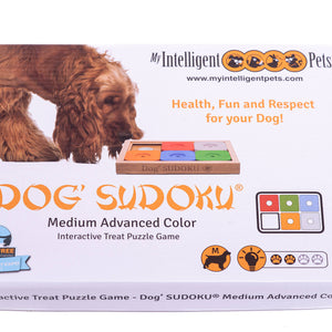 Dog' SUDOKU Med Advanced Color