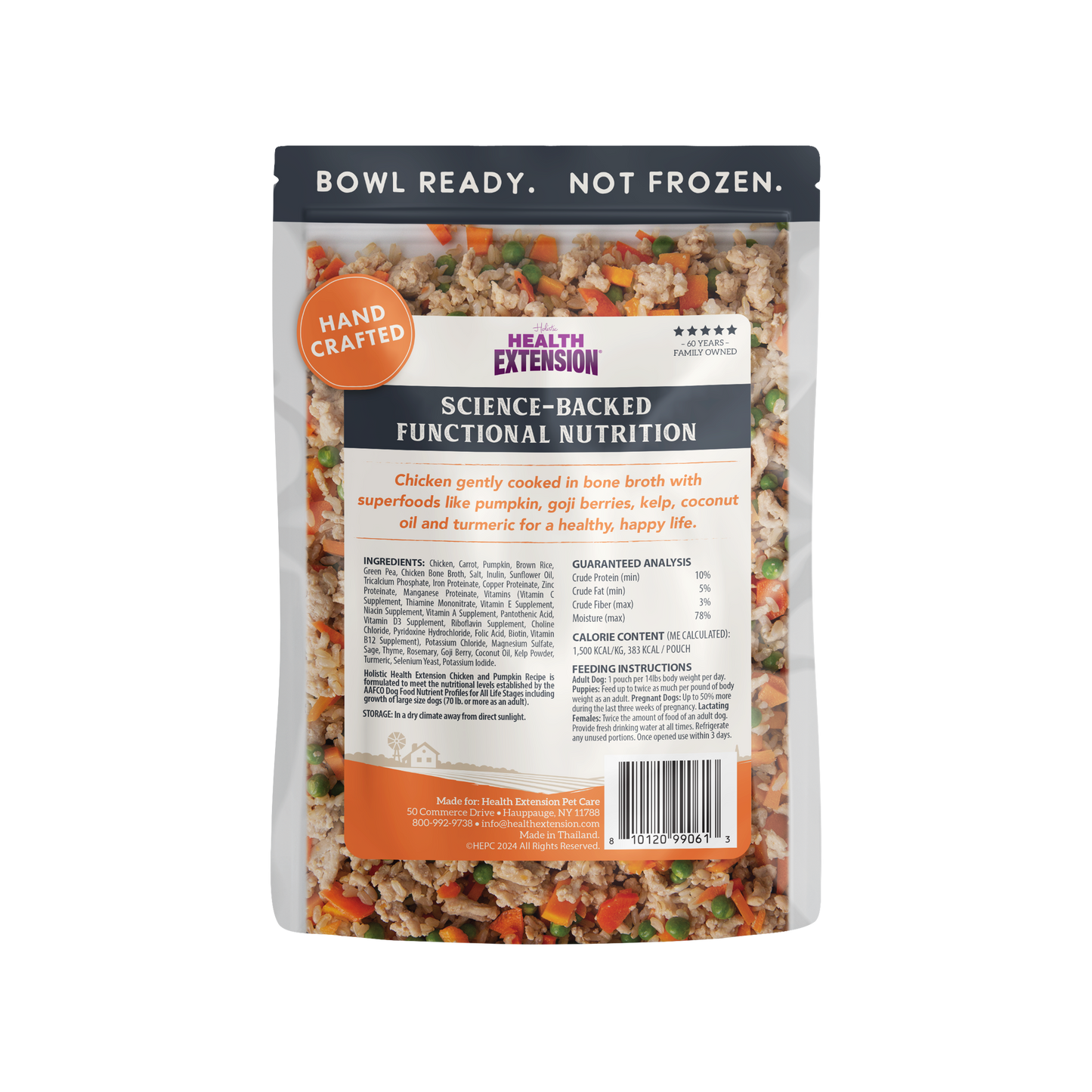 Gently Cooked Chicken & Pumpkin for Dogs