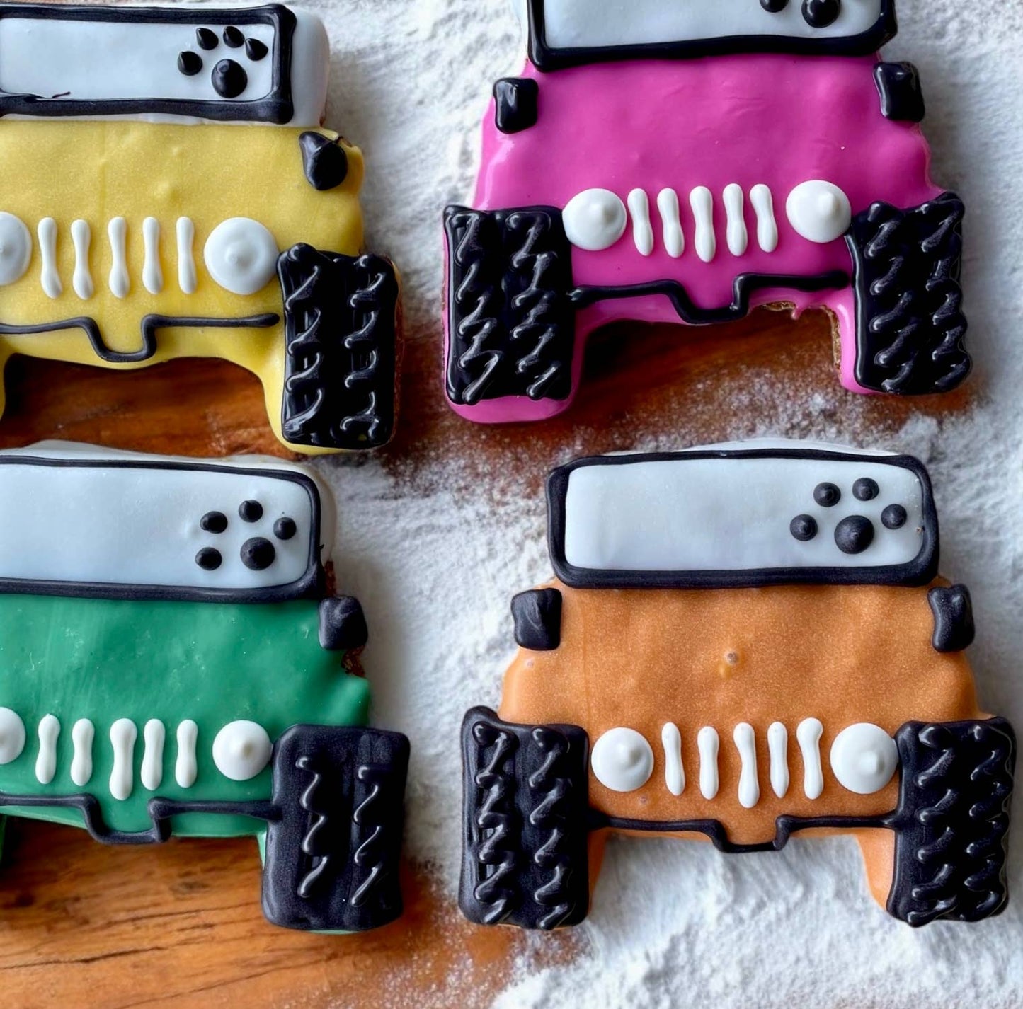 🚙🌴 Jeep Life Dog Treats | Beachy Gourmet Peanut Butter Biscuits 🐾