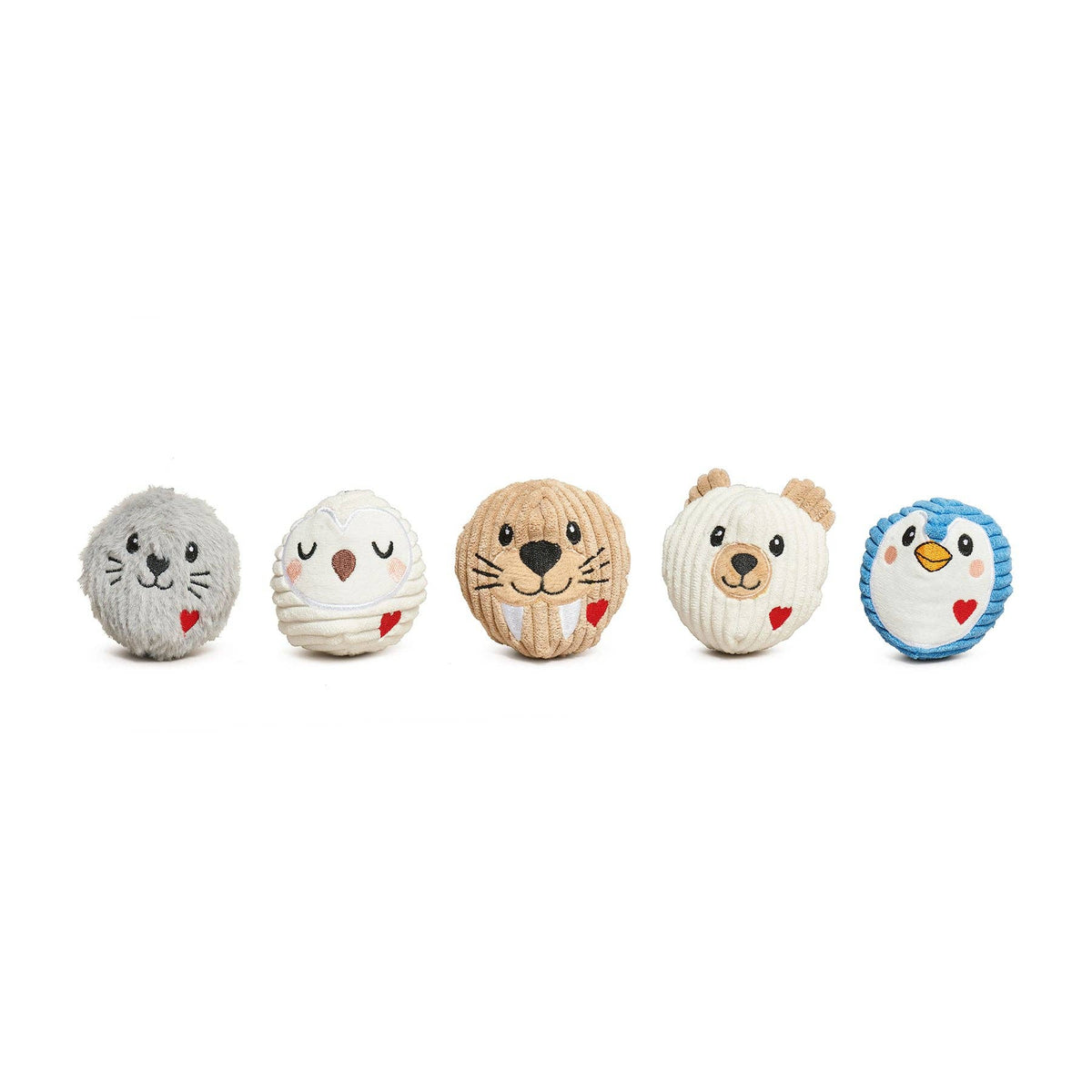 ❄️🐧Winter Friends WeeHuggles™ Balls – 5 Pack