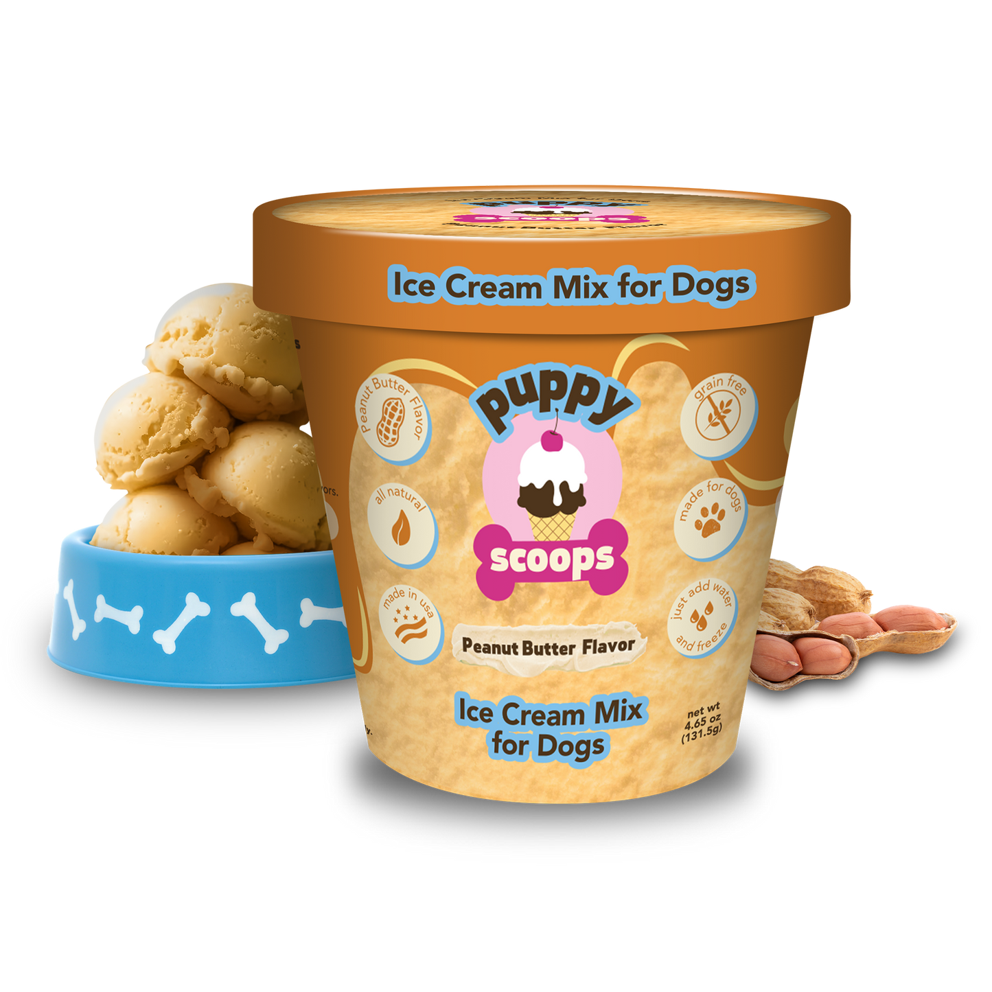 🍦🐾 Puppy Scoops Ice Cream Mix for Dogs