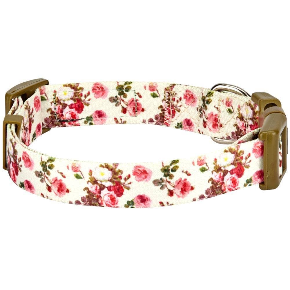🌹 Best-Selling Floral Dog Collar – Elegant, Durable & Everyday Ready 🐾