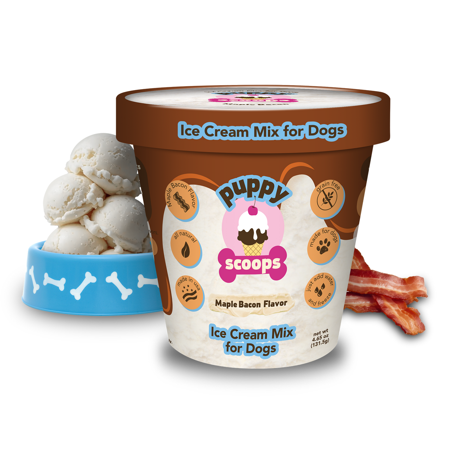 🍦🐾 Puppy Scoops Ice Cream Mix for Dogs