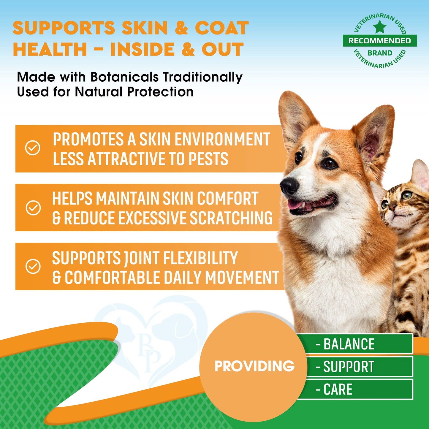 🌿🐾 Herbal Wellness Oral Drops for Dogs & Cats Flea & Tick Support