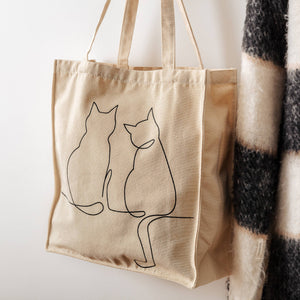 Milo Cat - Cotton Tote Bag