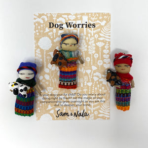 Worry Doll- Dog (Made by hand in Guatemala)- Fair Trade