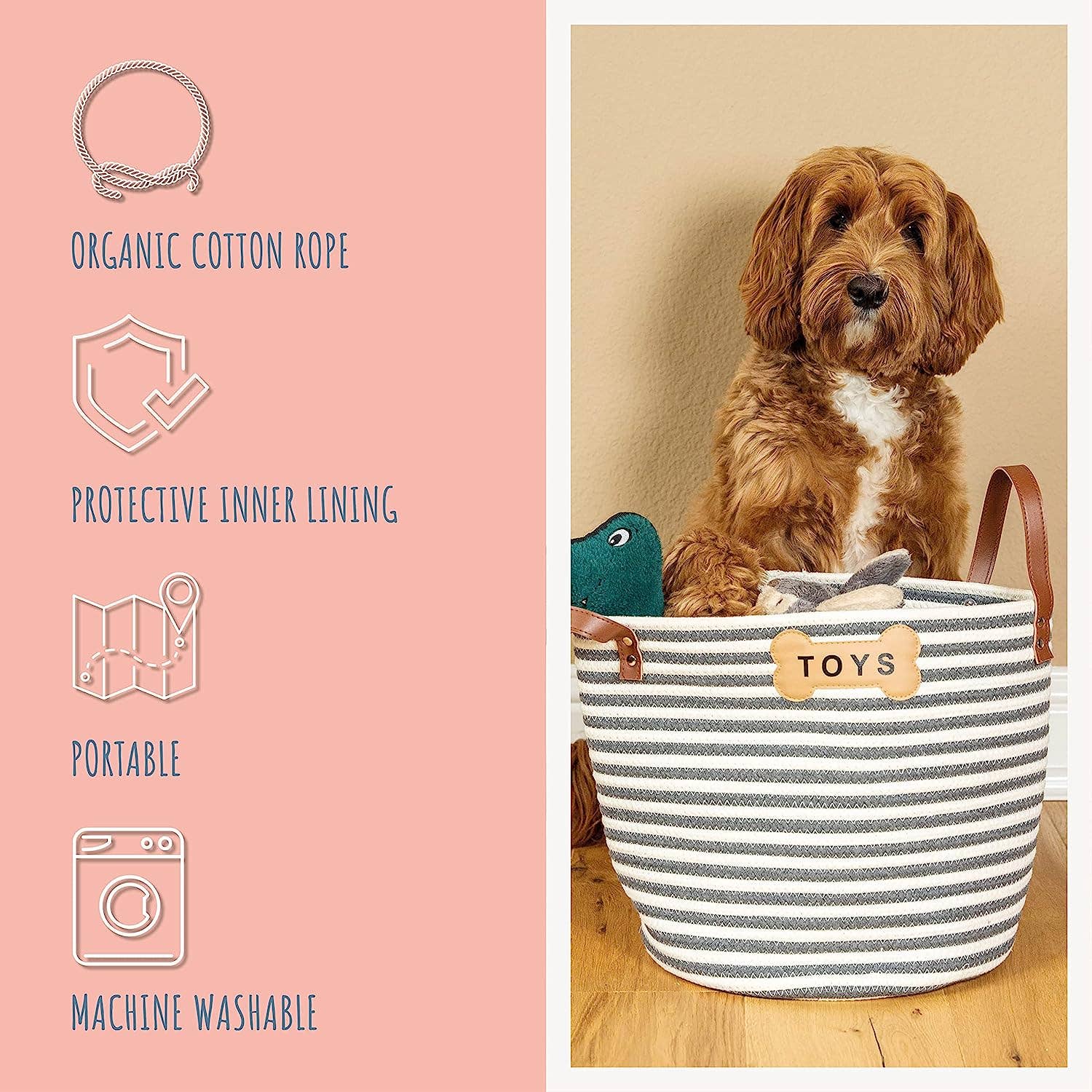 Sienna Toy Basket