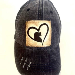 DOG HEART TRUCKER HAT