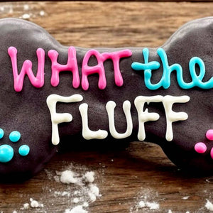 What the FLUFF Bone dog treat