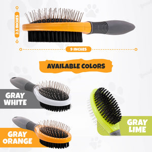 Double-Sided Pet Grooming Brush