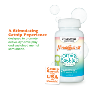Catnip Bubbles with Honeysuckle 5 oz