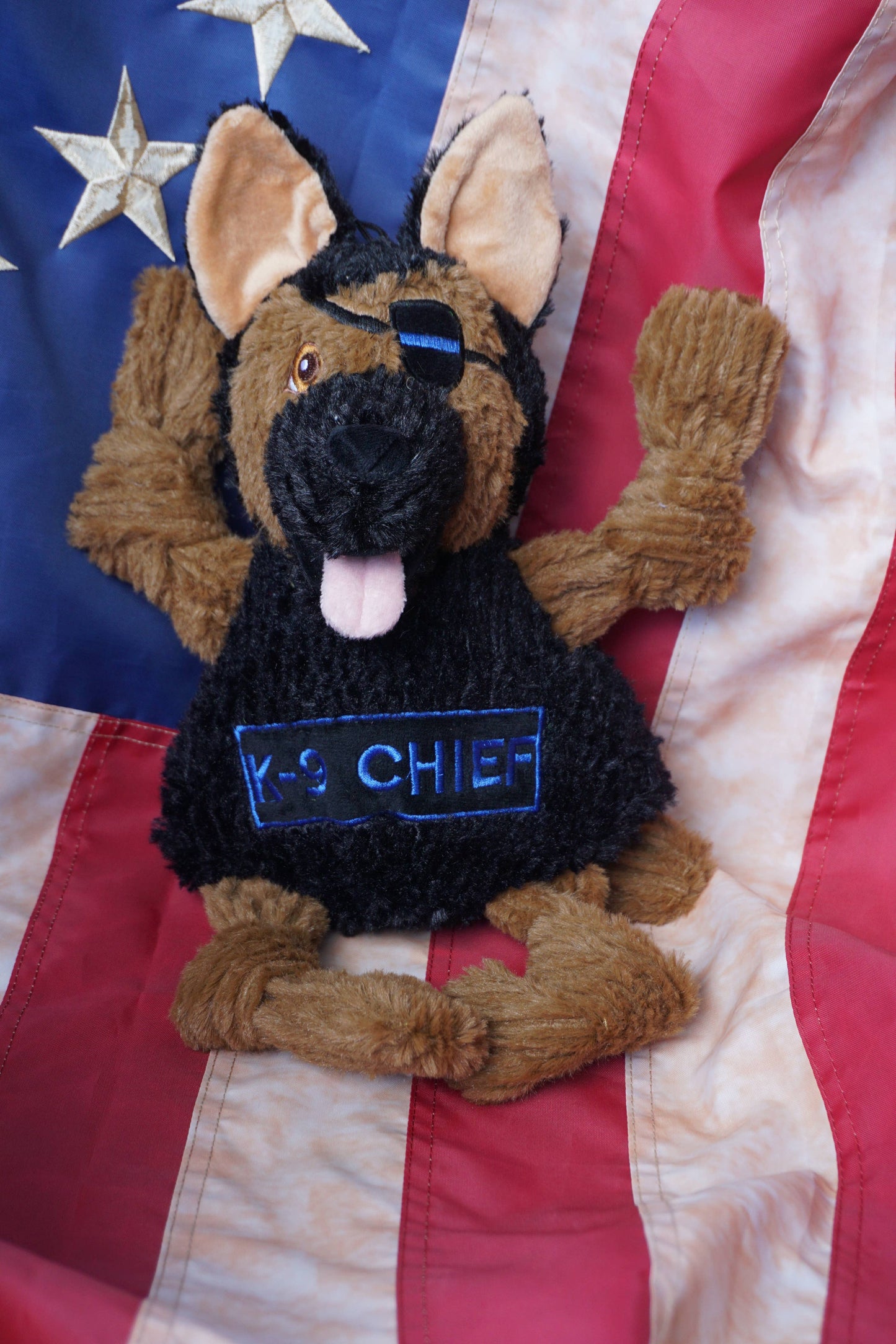 🐶 K-9 Hero, Chief Knottie® Plush Dog Toy