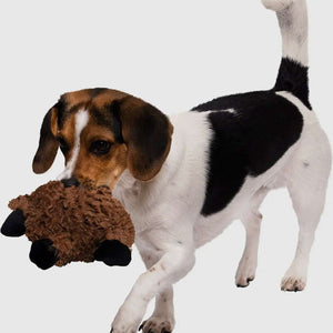 Godog - Playclean Sloth Squeaker Plush Dog Toy