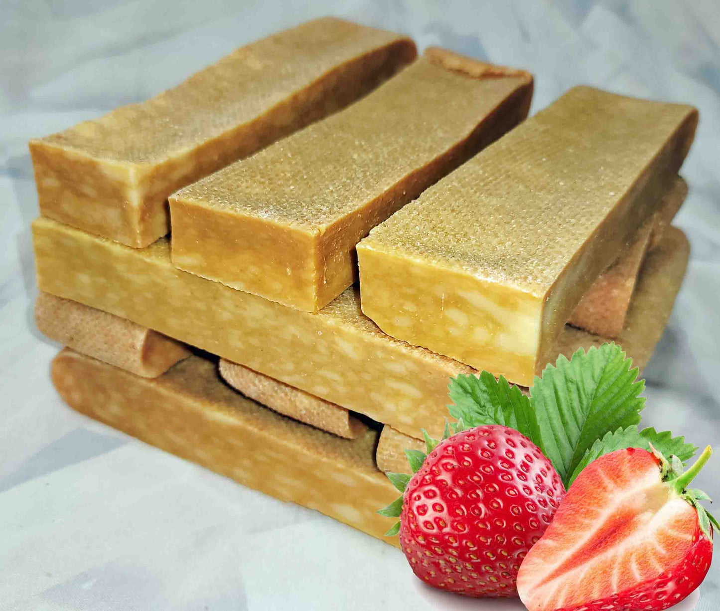 🍓🧀Dog cheese chew Strawberry (XL) ea