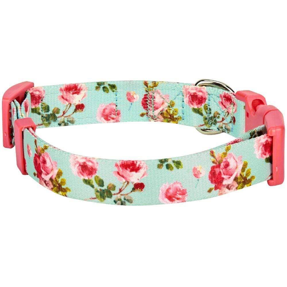 🌹 Best-Selling Floral Dog Collar – Elegant, Durable & Everyday Ready 🐾
