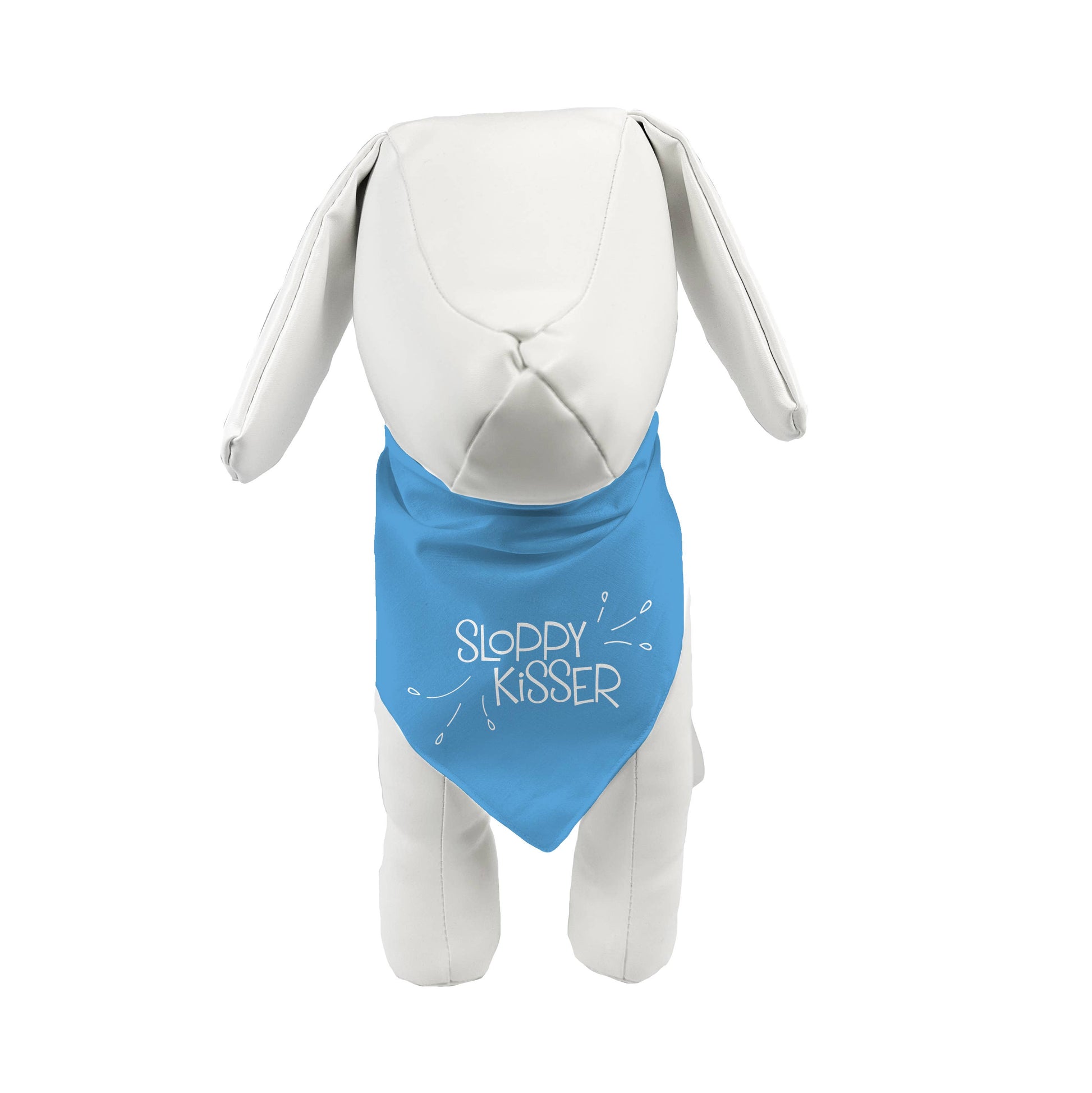 Sentimental Pet Bandana – Hand‑Printed 100% Cotton Dog Bandana for Sweet & Sassy Pups