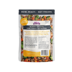 Gently Cooked Lamb & Carrot Recipe Pouches for Dogs