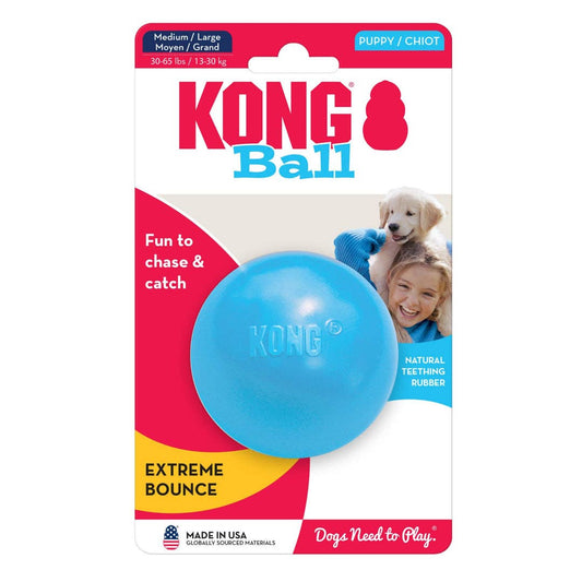 KONG Puppy Ball with Hole Toy